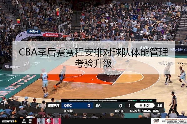 CBA季后赛赛程安排对球队体能管理考验升级